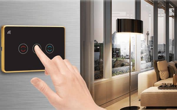 cảm ứng thiết bị điều khiển nhà thông minh