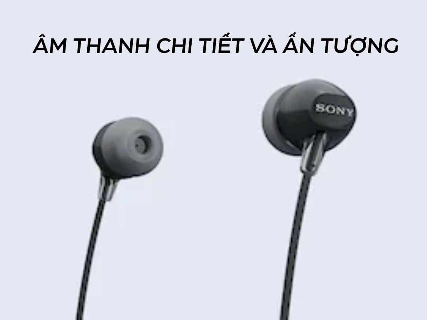 Tai nghe Bluetooth Sony WI-C300/RZ E Đỏ