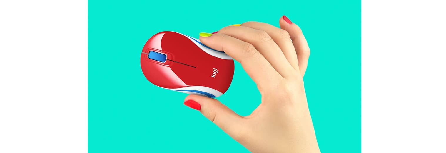 Chuột không dây Logitech M187 Wireless Black tương thích với mọi hệ điều hành