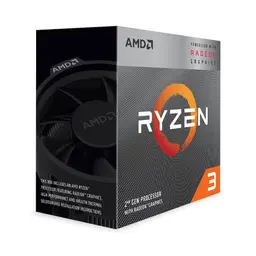 CPU AMD Ryzen 3 3200G (3.6 GHz Upto 4.0 GHz / 6MB / 4 Cores, 4 Threads / Radeon Vega 8 / 65W / Socket AM4)