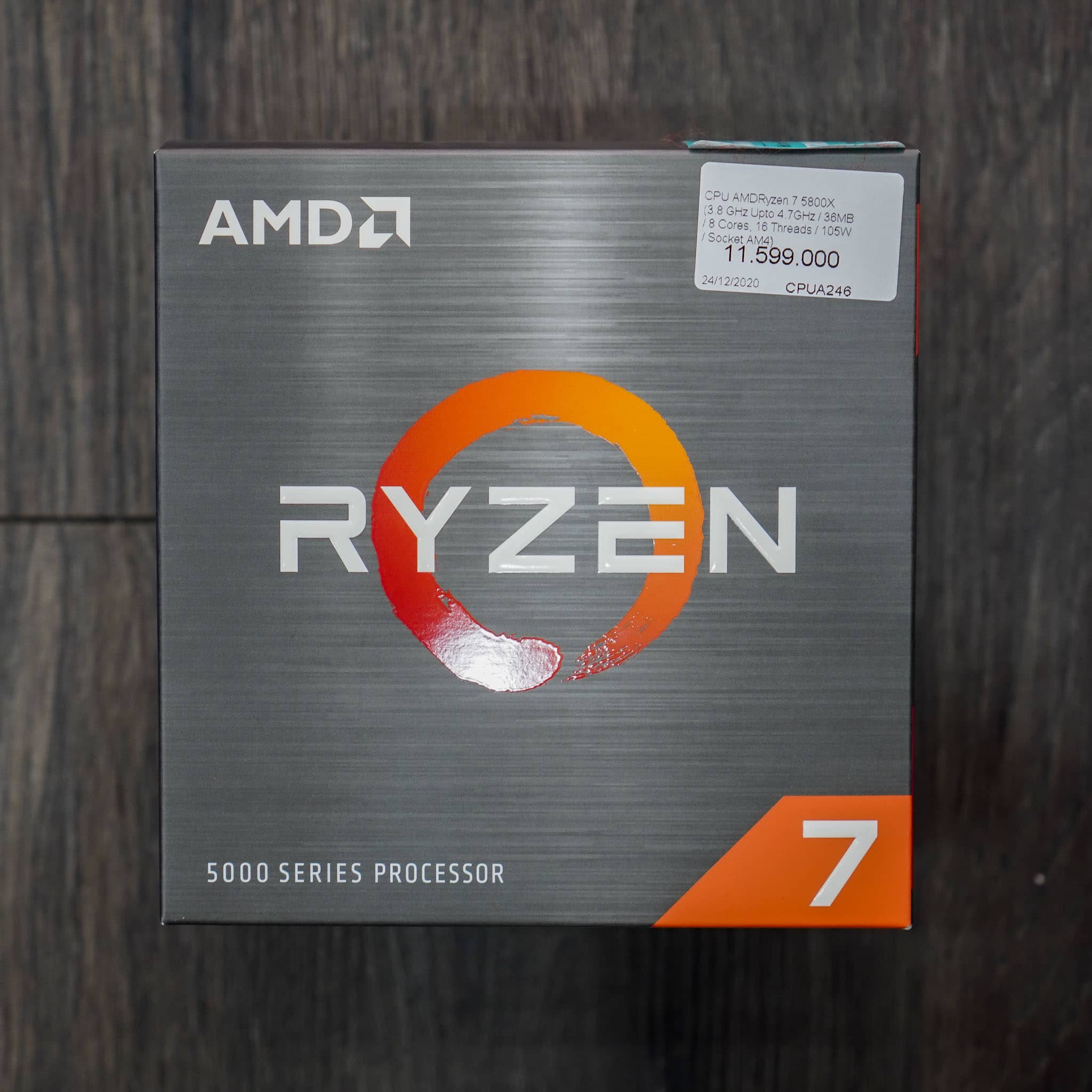 CPU AMD Ryzen 7 5800X