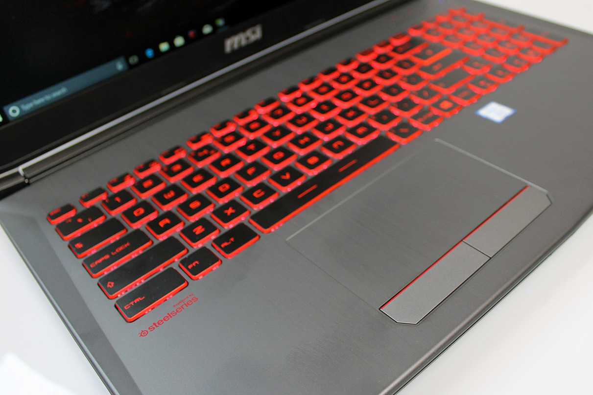 màn hình của laptop MSI GV Series