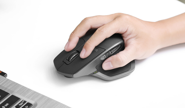 Chuột không dây Logitech MX Master 2S Wireless Black có thời lượng pin cao