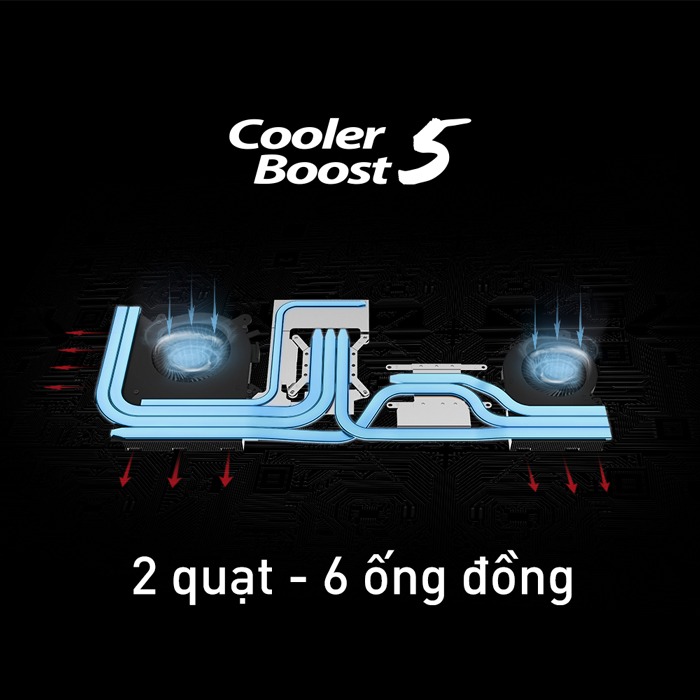 Hệ thống tản nhiệt Cooler Boost